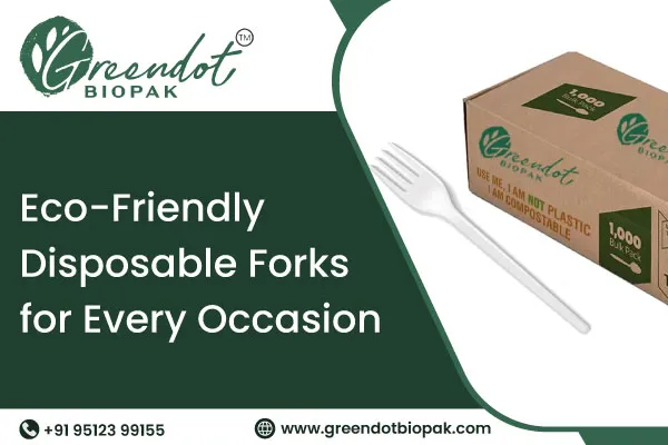 Eco-Friendly Disposable Forks